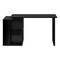 Monarch Specialties Computer Desk, Home Office, Left/Right Set-up, Storage Shelves, 55in.L, Work, Laptop, Black Laminate I 7601 - alternate 7